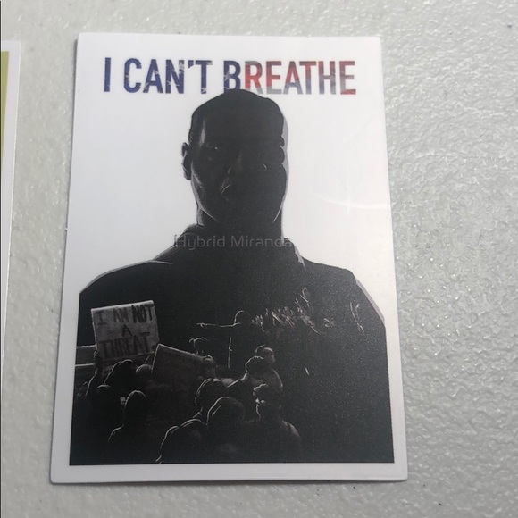 George Floyd I can’t Breathe Stickers - Picture 4 of 5